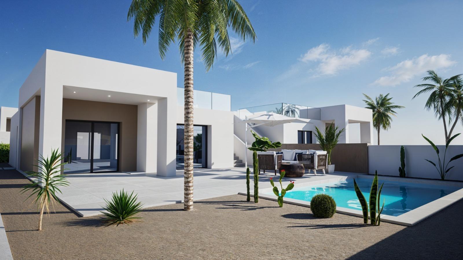 Villa i La Romana, Alicante, Spanien 3 sovrum, 127 kvm. Nr. 135738