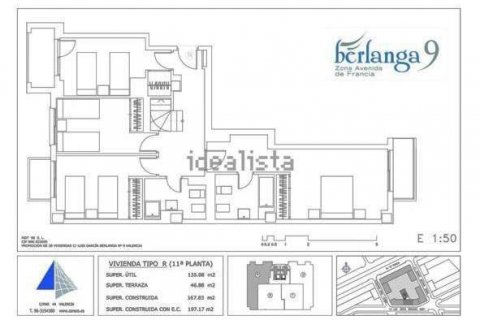 Penthäuser zum Verkauf Valencia, Spanien 2 Schlafzimmer, 200 m2 Nr. 117073 - Foto 4