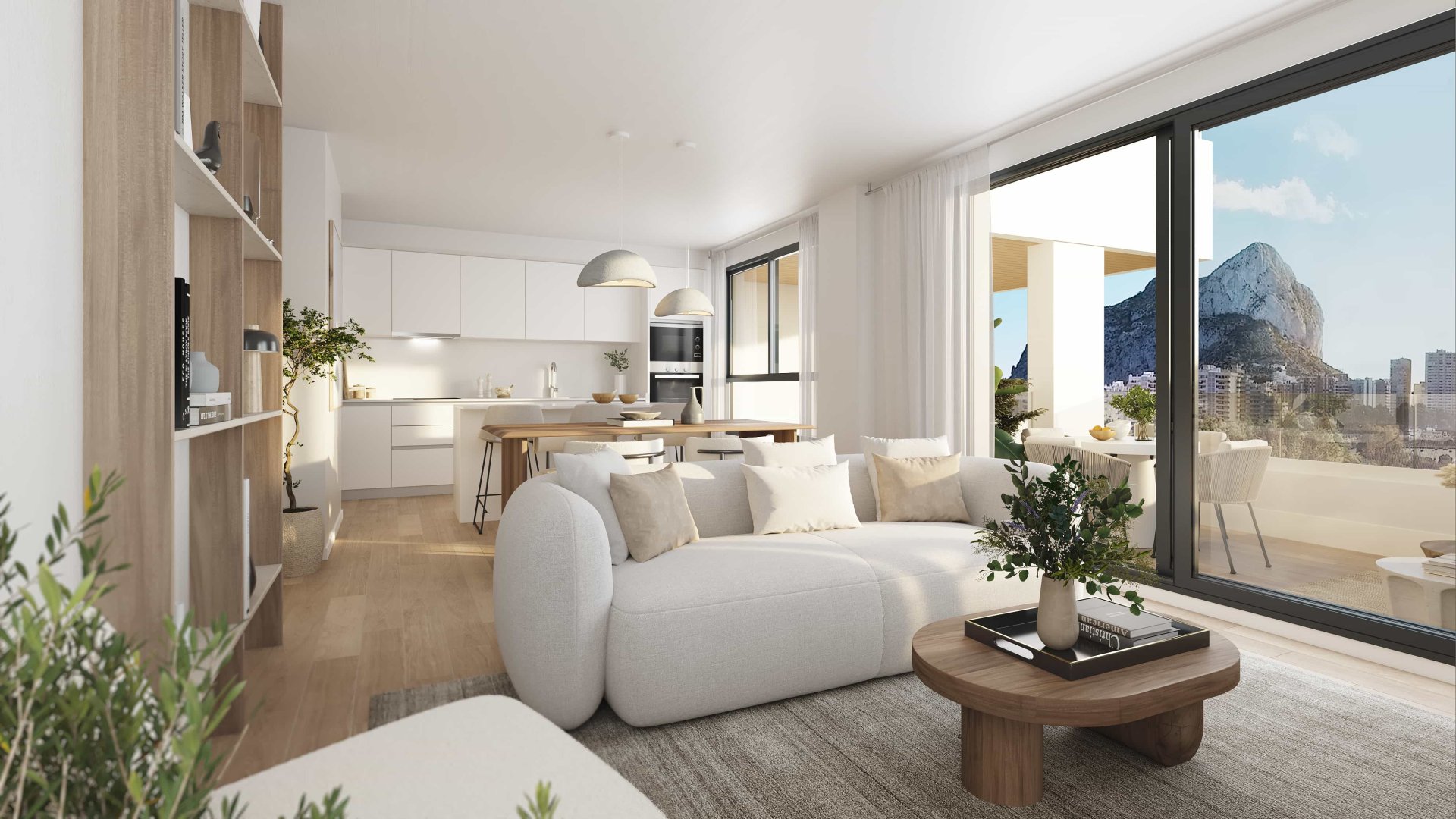 Apartament w Calpe, Alicante, Hiszpania 2 sypialnie, 84 mkw. nr 168120