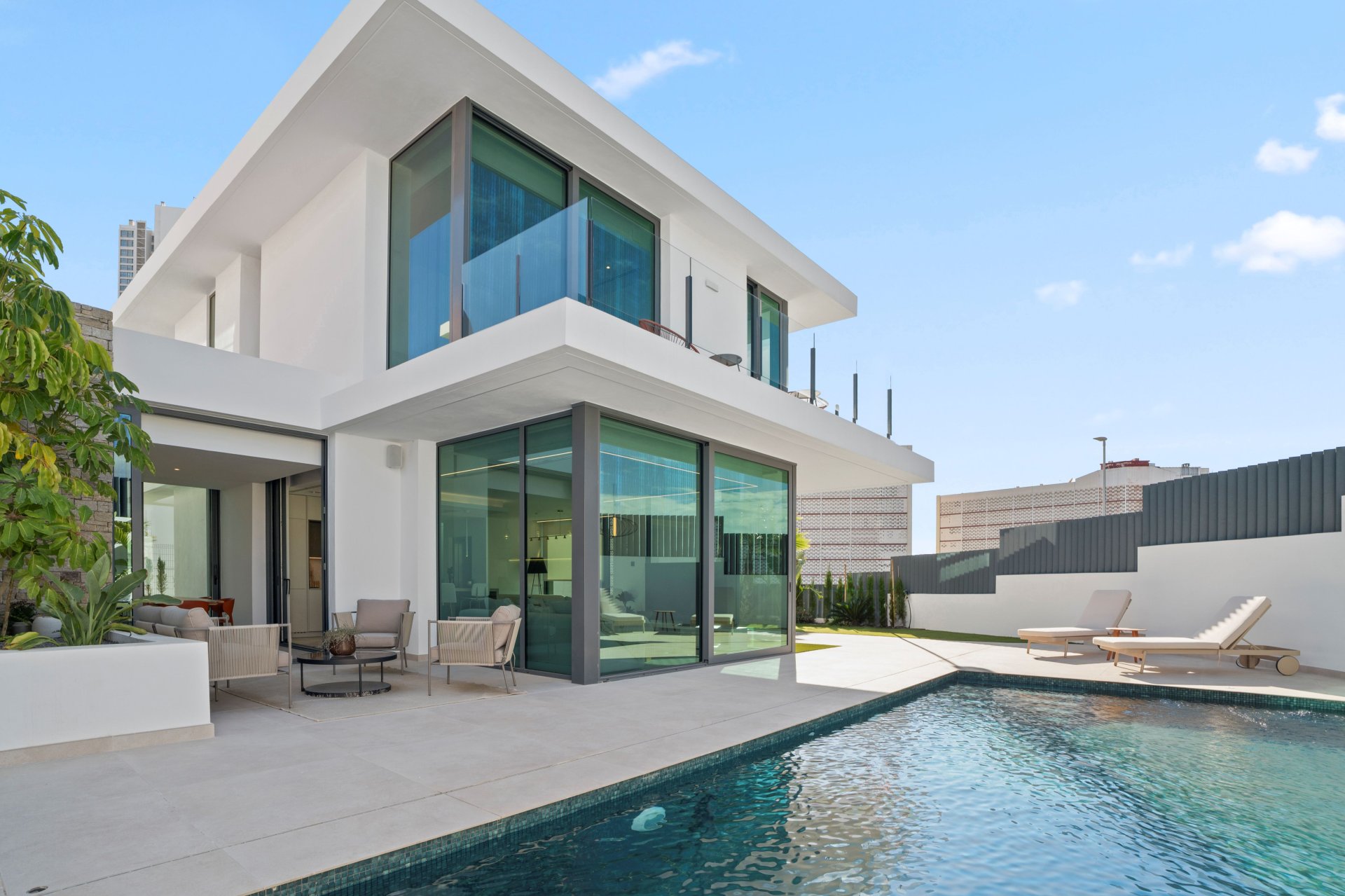 Huvila Benidorm, Alicante, Espanja 4 makuuhuonetta, 503 m2 No. 168115