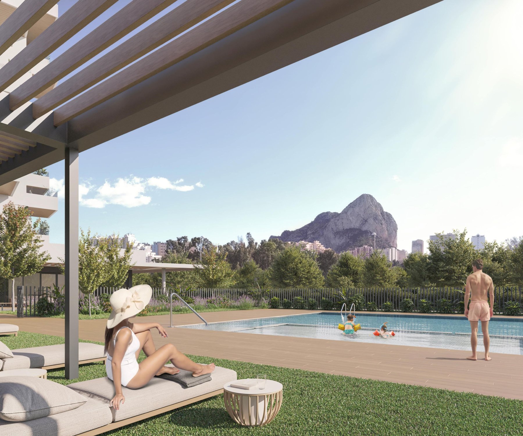 Wohnung in Calpe, Alicante, Spanien 3 Schlafzimmer, 112 m2 Nr. 168119