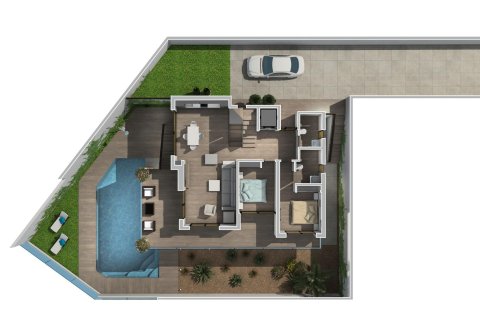 Huvila myytävänä Rojales, Alicante, Espanja, 3 makuuhuonetta, 124 m2 No. 75749 - kuva 8