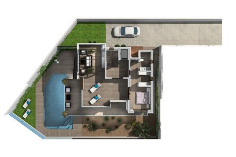 Huvila myytävänä Rojales, Alicante, Espanja, 3 makuuhuonetta, 124 m2 No. 75749 - kuva 7