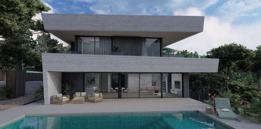 Huvila Altea, Alicante, Espanja 4 makuuhuonetta, 484 m2 No. 187008
