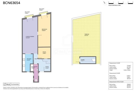 Penthouse for sale in Barcelona, Spain 2 bedrooms, 73 sq.m. No. 164319 - photo 22