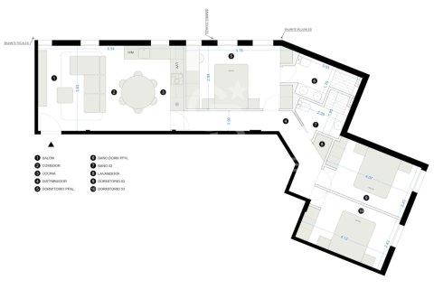 Продажа квартиры в Мадрид, Испания 3 спальни, 96м2 №157090 - фото 7