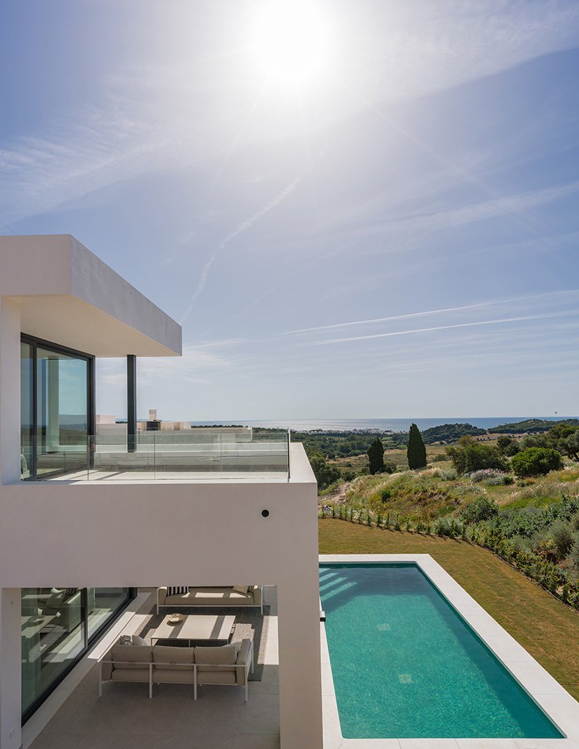 Villa i Estepona, Malaga, Spanien 3 sovrum, 226 kvm. Nr. 135456