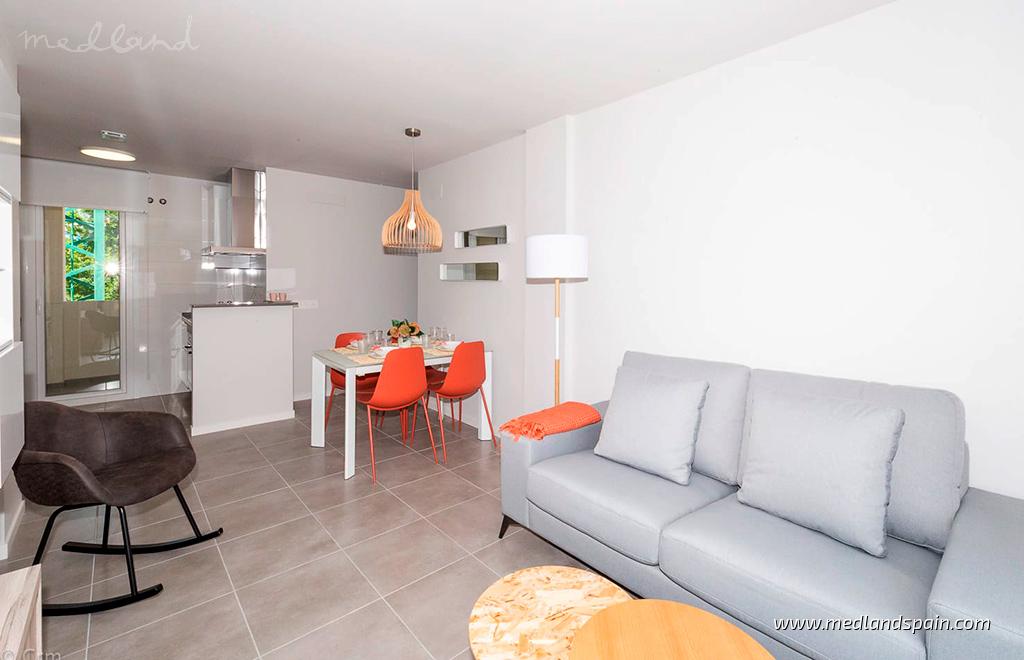 Apartment in Denia, Alicante, Spain 3 bedrooms, 82 sq.m. No. 119614
