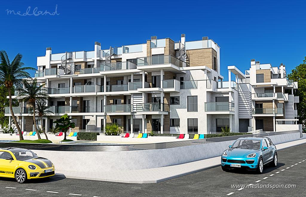 Apartment in Denia, Alicante, Spain 3 bedrooms, 82 sq.m. No. 119614
