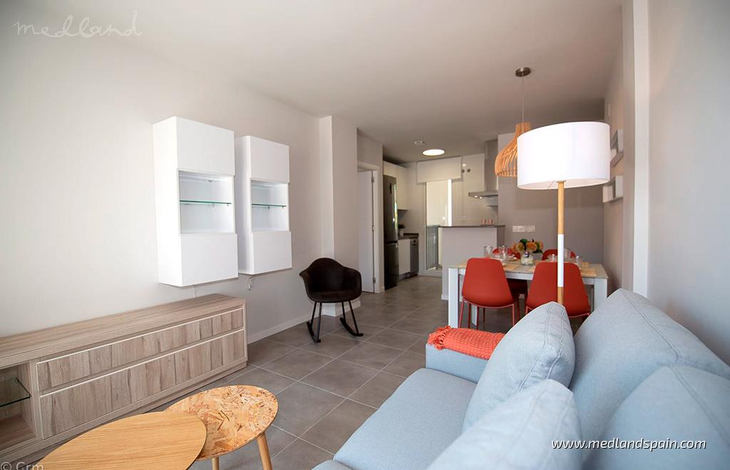 Apartment in Denia, Alicante, Spain 3 bedrooms, 82 sq.m. No. 119614