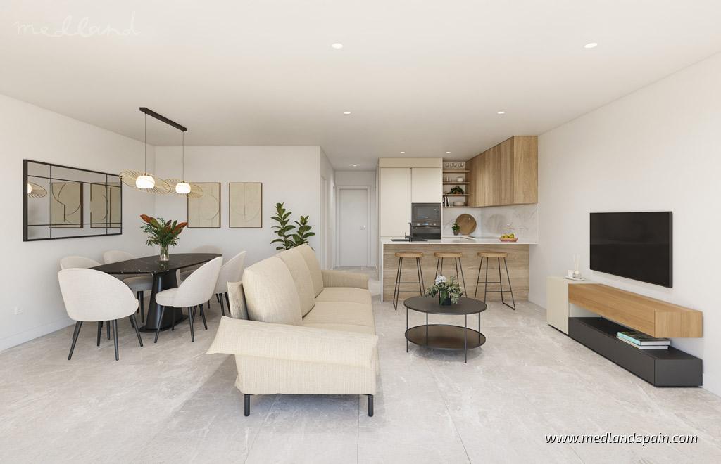 Apartament w Pilar de la Horadada, Alicante, Hiszpania 3 sypialnie, 67 mkw. nr 119601
