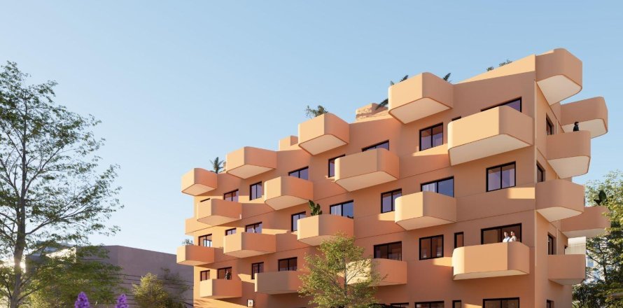 Квартира в Эль Кампельо, Аликанте, Испания 3 спальни, 71м2 №148726