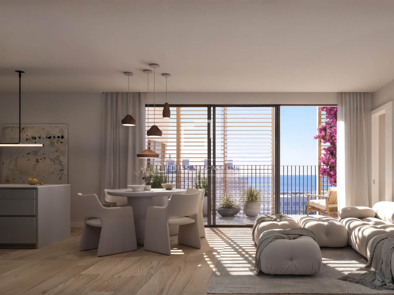 Penthouse in Barcelona, Spain 2 bedrooms, 124 sq.m. No. 150755