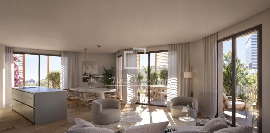 Penthouse w Barcelona, Hiszpania 2 sypialnie, 124 mkw. nr 150755