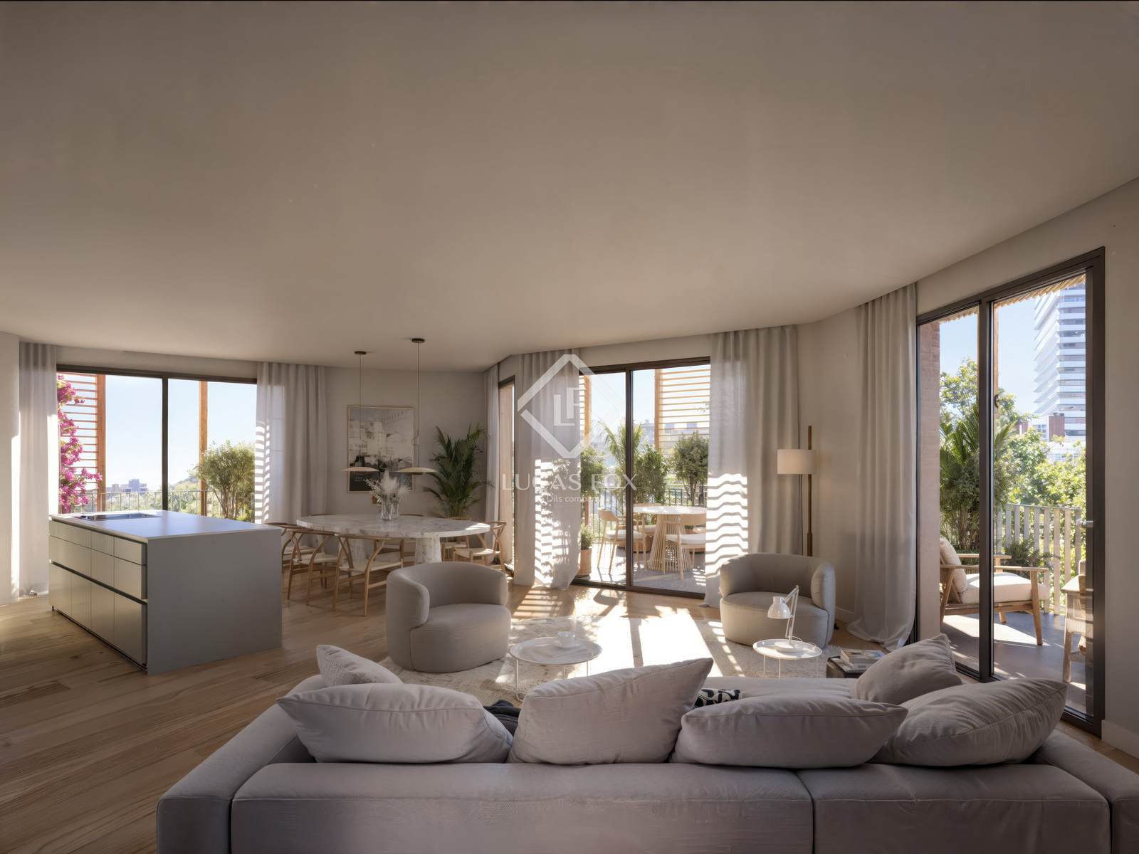 Wohnung in Barcelona, Spanien 2 Schlafzimmer, 84 m2 Nr. 150757