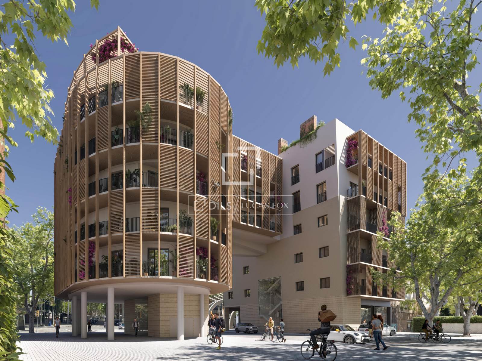Wohnung in Barcelona, Spanien 2 Schlafzimmer, 84 m2 Nr. 150757