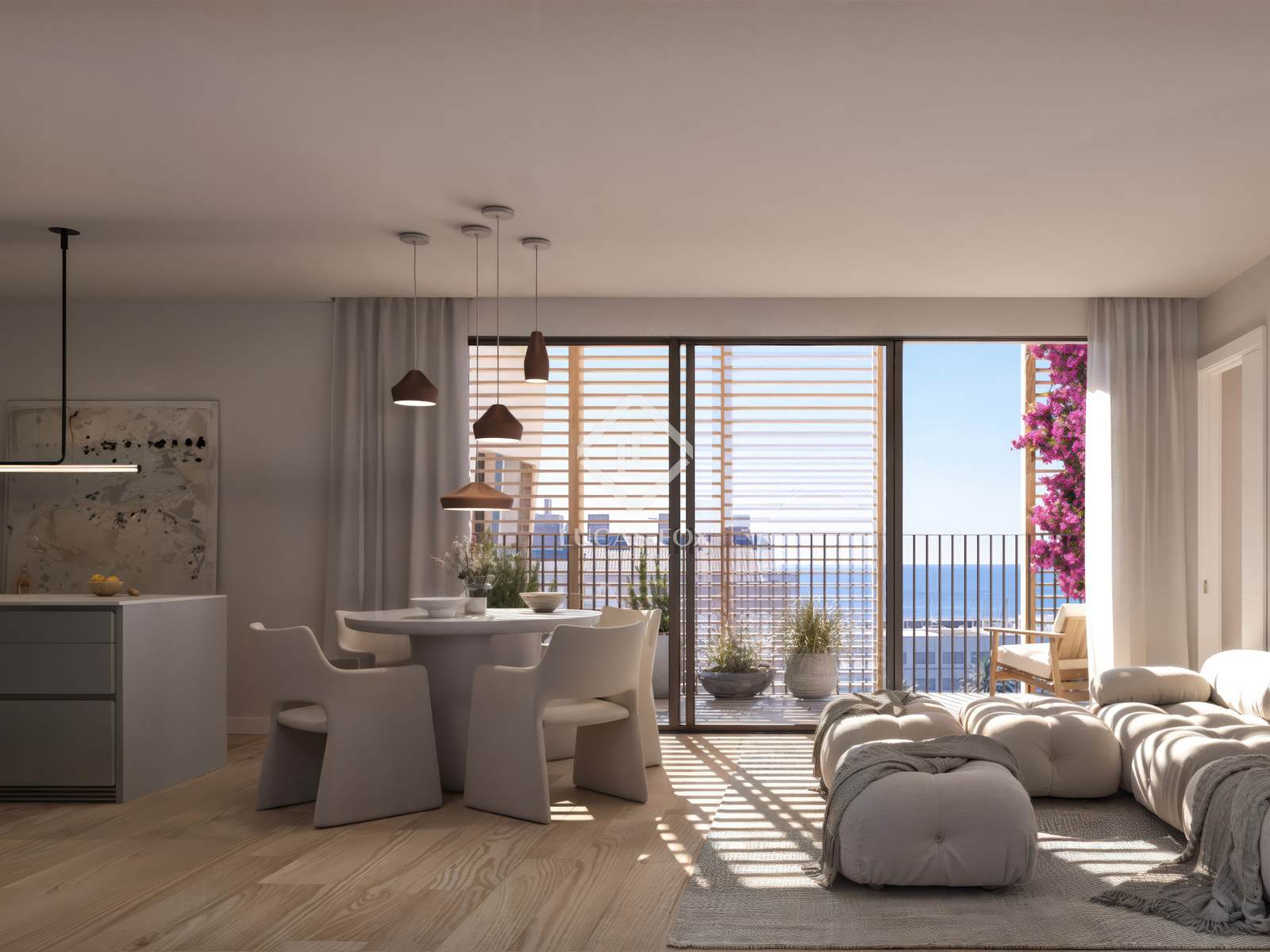 Wohnung in Barcelona, Spanien 2 Schlafzimmer, 84 m2 Nr. 150757