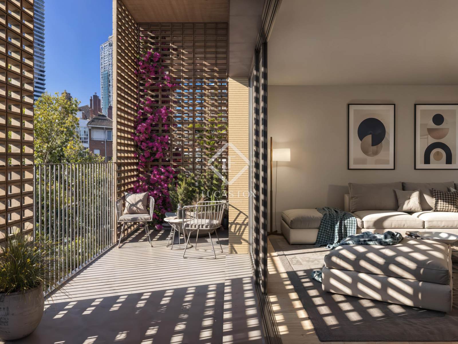 Wohnung in Barcelona, Spanien 2 Schlafzimmer, 84 m2 Nr. 150757