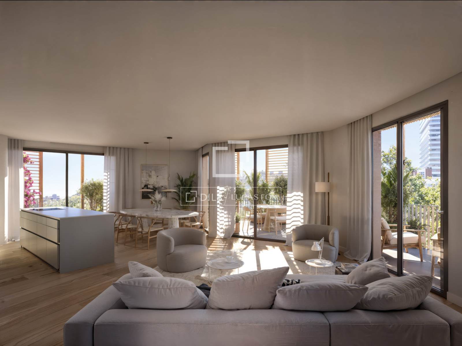 Wohnung in Barcelona, Spanien 2 Schlafzimmer, 84 m2 Nr. 150757