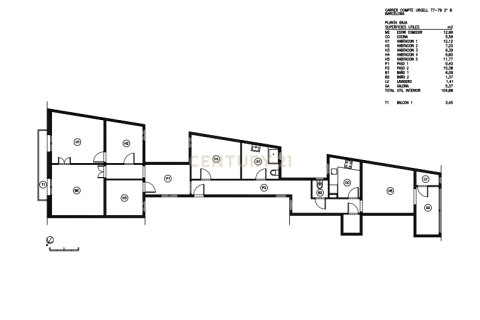 Apartment for sale in Barcelona, Spain 5 bedrooms, 131 sq.m. No. 191088 - photo 21
