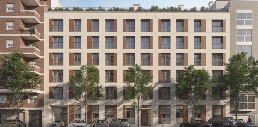 Lägenhet i Madrid, Spanien 2 sovrum, 71.35 kvm. Nr. 147691