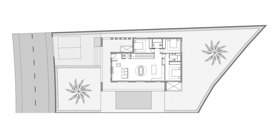 Villa floor plan «3BR-1», 3 bedrooms in LAS VILLAS