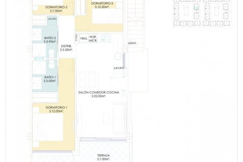 Продажа бунгало в Лос Балконес, Аликанте, Испания 3 спальни, 70м2 №142555 - фото 27