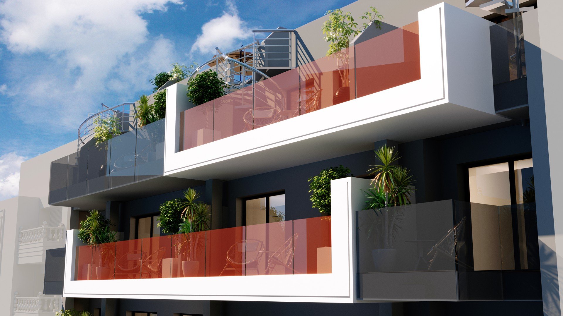 Apartment in Alegria Residencial XXI, Torrevieja, Alicante, Spa, 3 bedrooms, 112.91 sq.m. No. 71701