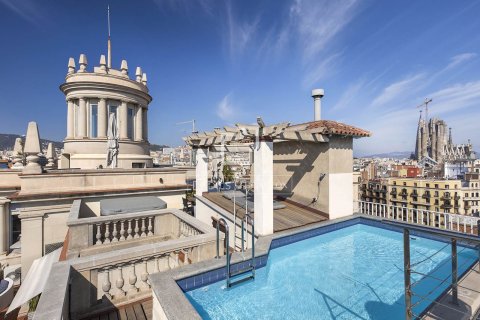 Penthouse w Barcelona, Hiszpania 5 sypialni, 346 mkw. nr 150920