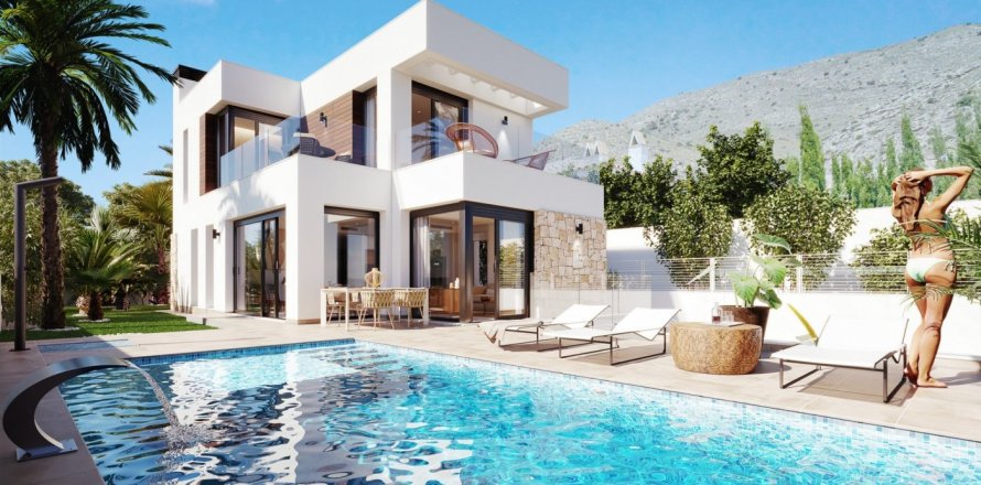Villa Benidorm, Alicante, Spagna 4 camere da letto, 244 mq. N° 134849