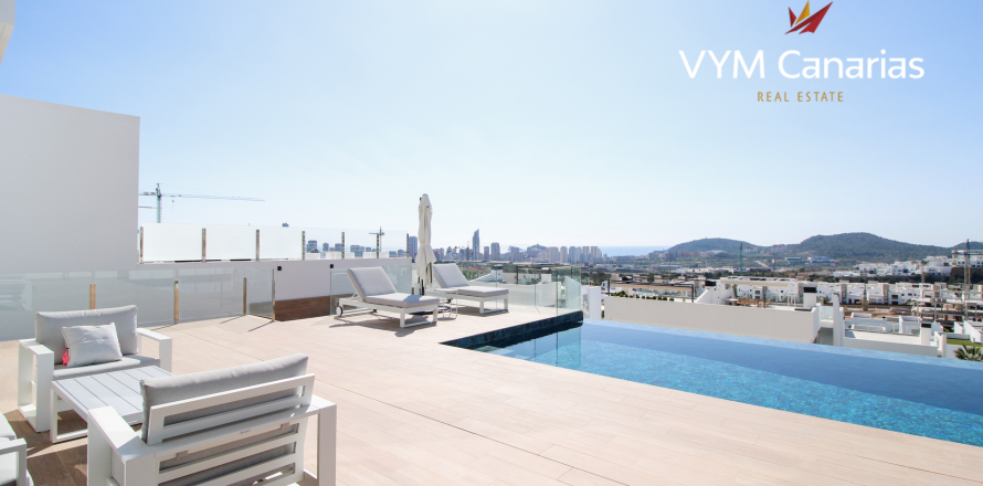 Villa i Finestrat, Alicante, Spanien 3 sovrum, 245 kvm. Nr. 164424