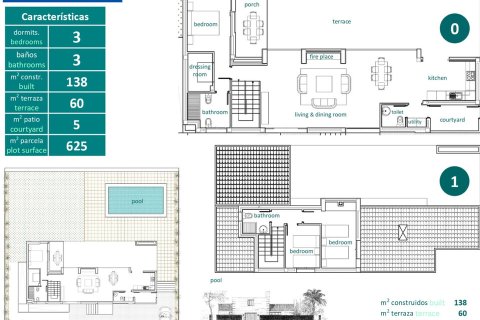 Villa à vendre Murcia, Espagne, 3 chambres, 136 m2 No. 138980 - photo 5