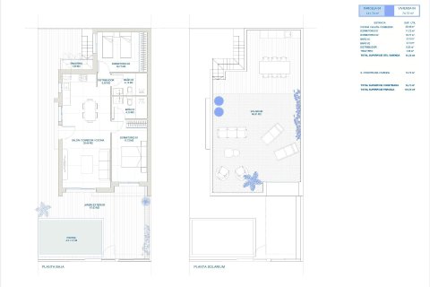 Продажа виллы Торре-Пачеко, Мурсия, Испания 2 спальни, 74м2 №134332 - фото 29