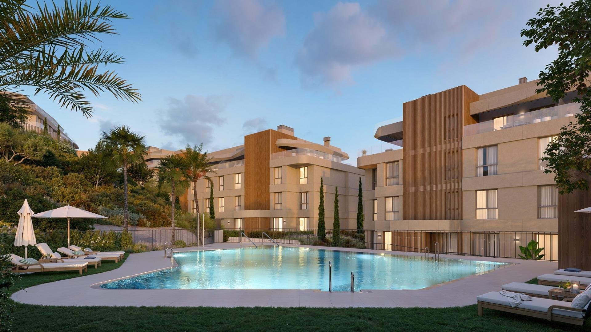 Apartamento en Mijas, Málaga, España 1 dormitorio, 75 m2 No. 192905
