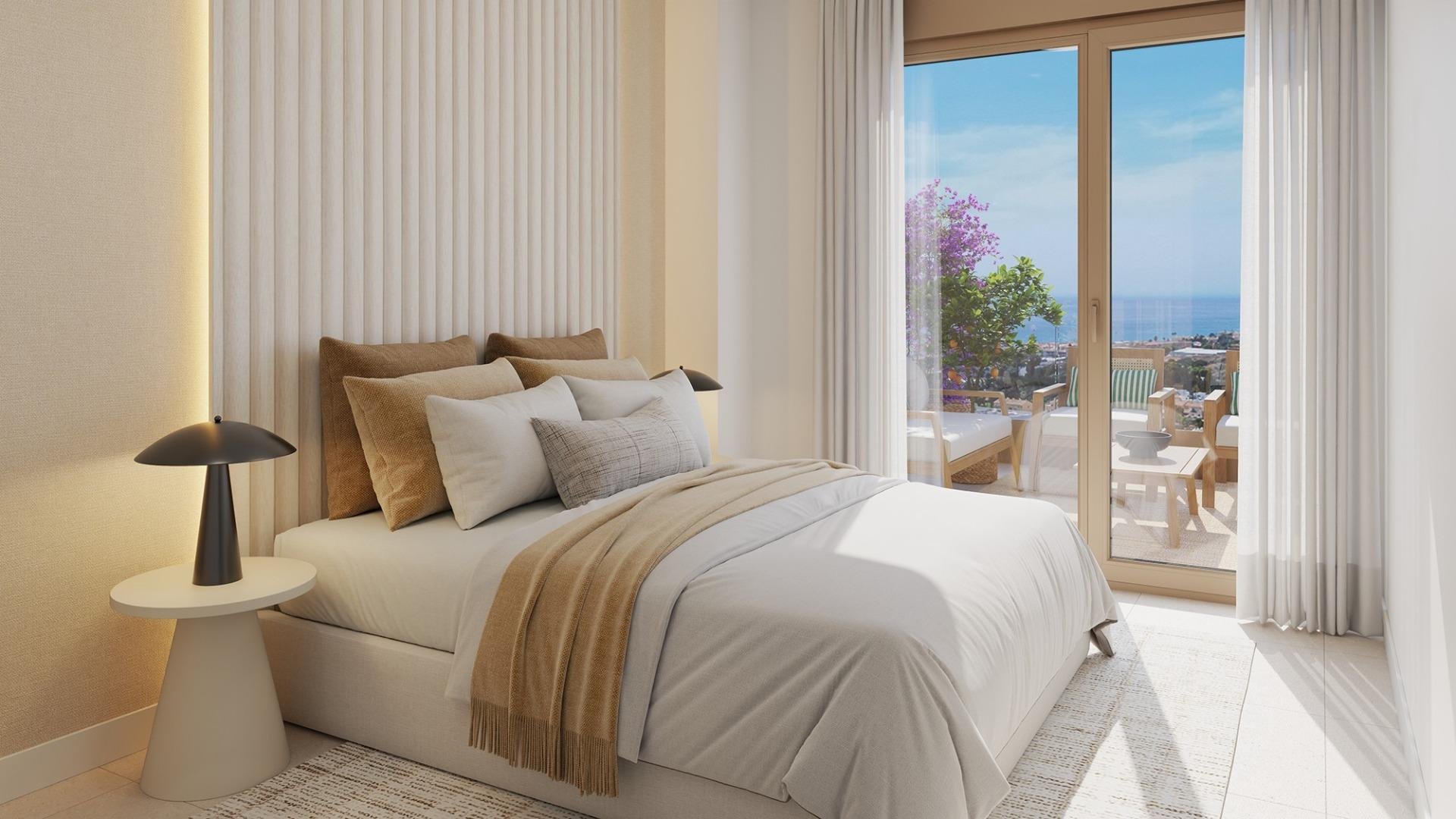 Huoneisto Mijas, Malaga, Espanja 2 makuuhuonetta, 105 m2 No. 192904