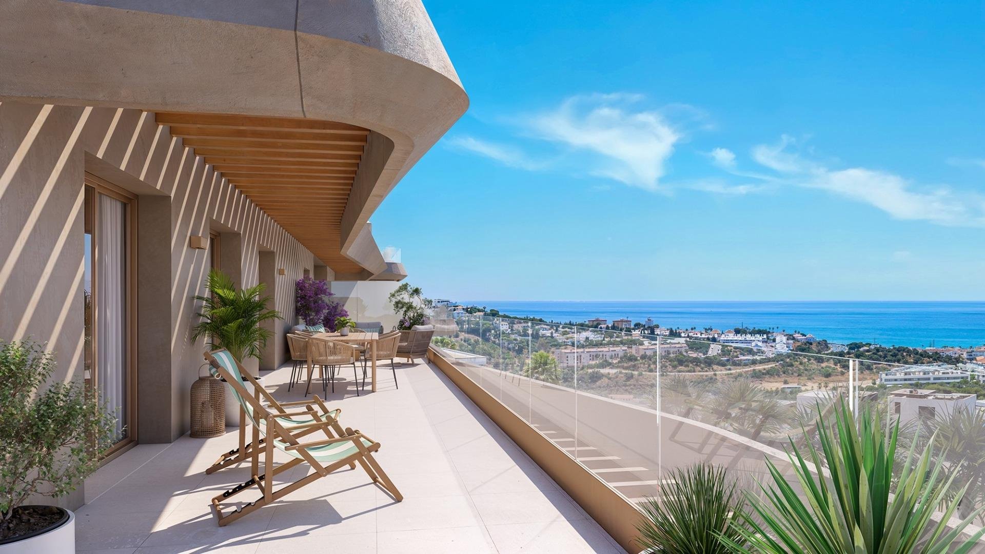 Apartament w Mijas, Malaga, Hiszpania 3 sypialnie, 119 mkw. nr 192903