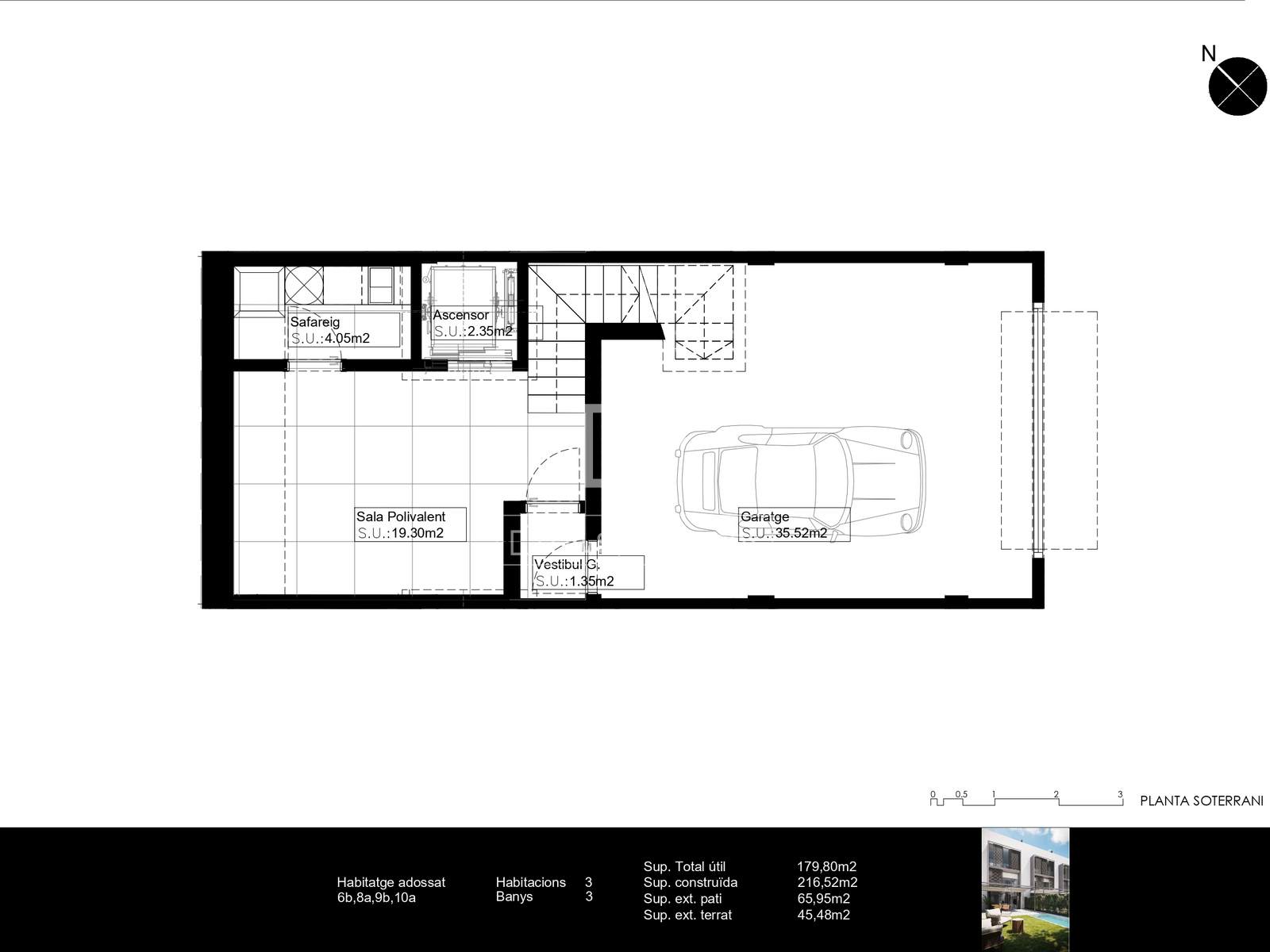 Huvila Barcelona, Espanja 3 makuuhuonetta, 174 m2 No. 192769