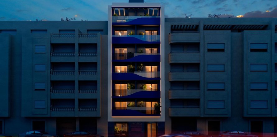Penthouse à Torrevieja, Alicante, Espagne 1 chambre, 75 m2 No. 171389