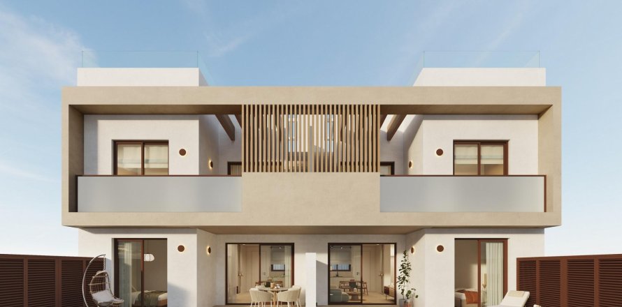 Bungalow i San Pedro del Pinatar, Murcia, Spanien 2 sovrum, 60 kvm. Nr. 190031
