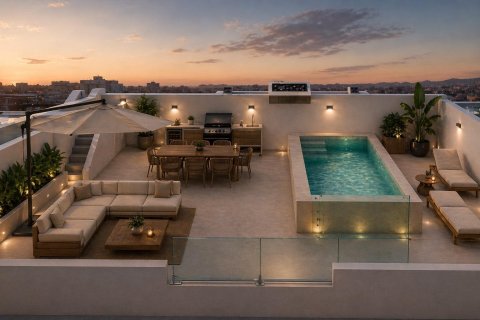 Huoneisto myytävänä Finestrat, Alicante, Espanja, 1 makuuhuone, 53.75 m2 No. 149392 - kuva 2