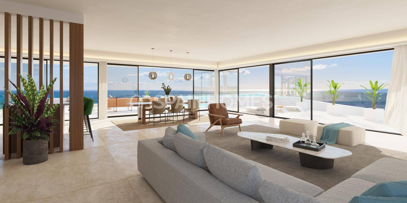 Penthauss Fuengirola, Malaga, Spānijā 4 istabas, 261 m2 Nr. 146838