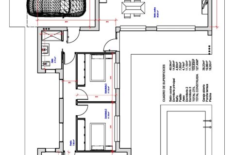 Willa w Pinoso, Alicante, Hiszpania 3 sypialnie, 127 mkw. nr 149433 – zdjęcie 8