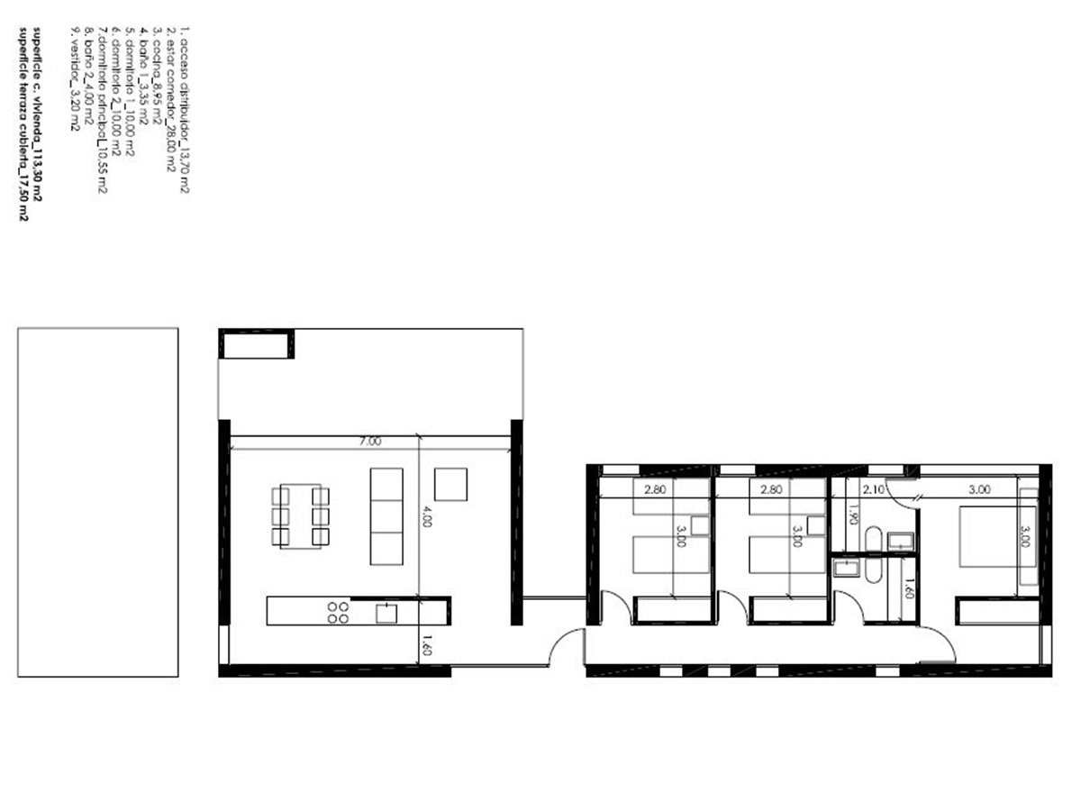 Huvila Pedreguer, Alicante, Espanja 3 makuuhuonetta, 625 m2 No. 80372