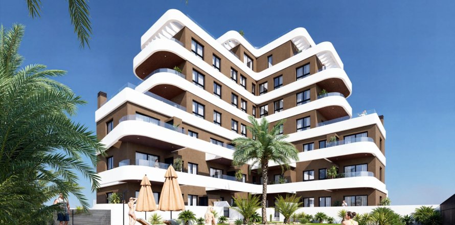 Apartament Guardamar del Segura, Alicante, Hiszpania 2 sypialnie, 76 mkw. nr 133927