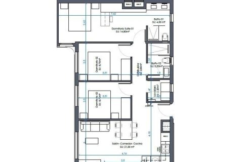 Apartment for sale Guardamar del Segura, Alicante, Spain 3 bedrooms, 93 sq.m. No. 133924 - photo 13