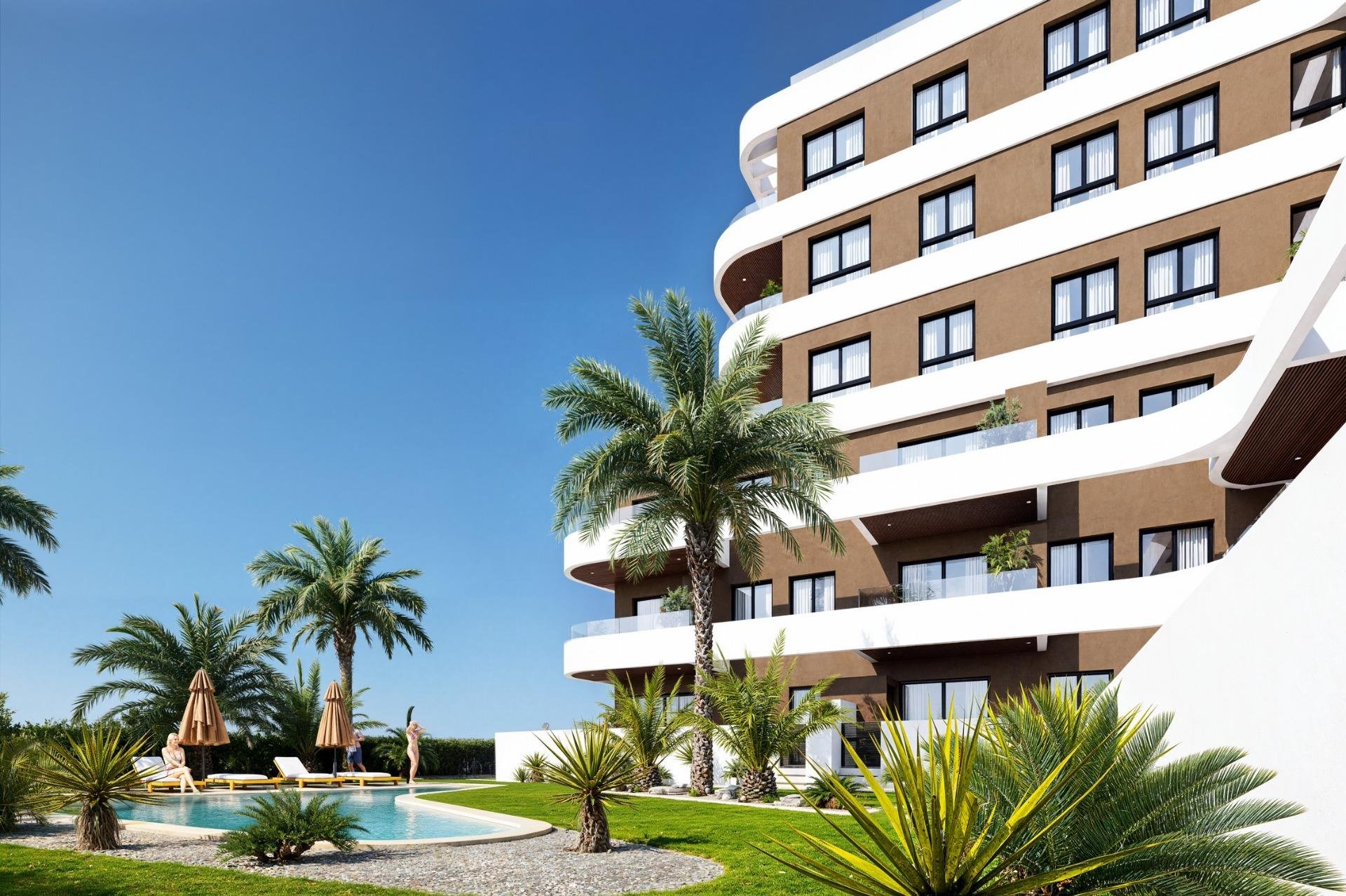 Apartment à Guardamar del Segura, Alicante, Espagne 2 chambres, 73 m2 No. 133923