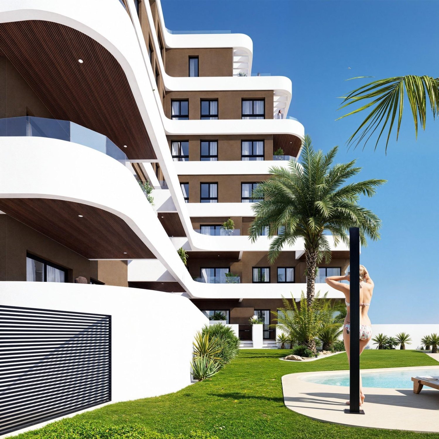 Apartment à Guardamar del Segura, Alicante, Espagne 2 chambres, 73 m2 No. 133923