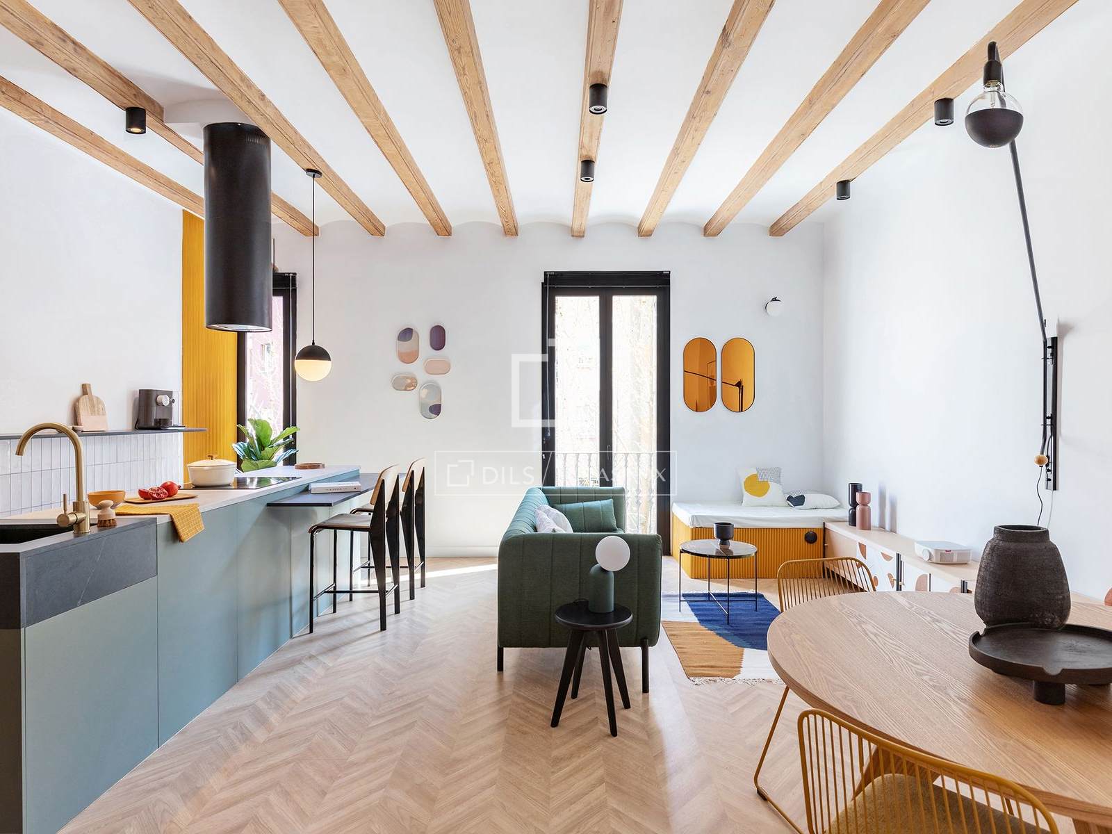 Appartamento a Barcelona, Spagna 2 camere da letto, 86 mq. N° 192623