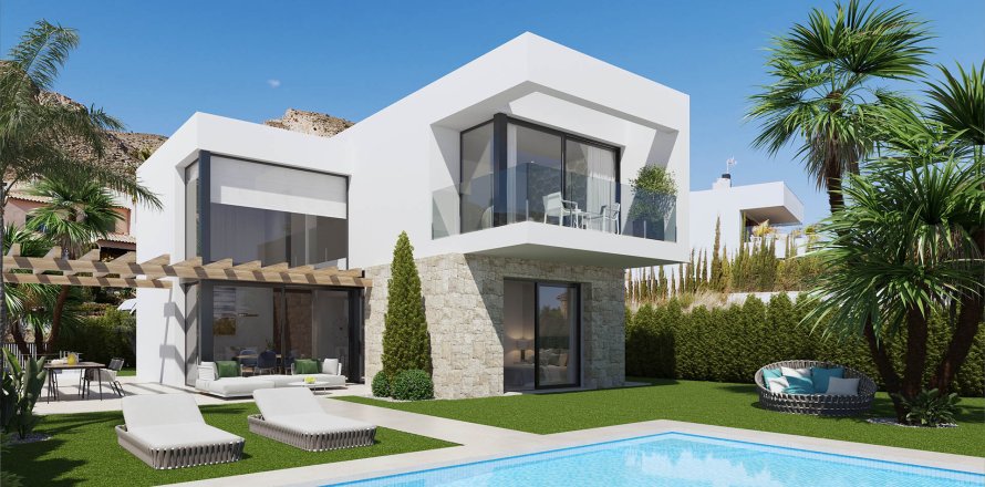 Villa Finestrat, Alicante, Spānijā 3 istabas, 154 m2 Nr. 188740