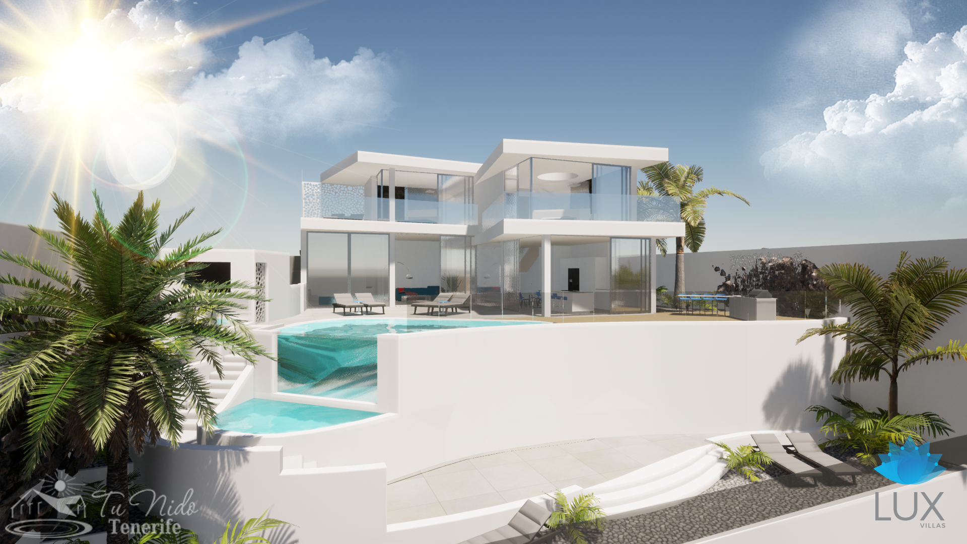 Villa en Torviscas, Tenerife, España 5 dormitorios, 273 m2 No. 38053